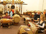 Gamelan players